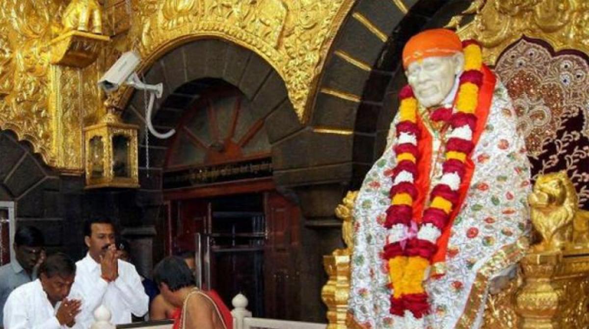 Diamond pendant worth Rs 90 lakh donated to Shirdi Saibaba temple